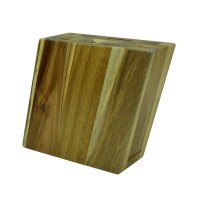 Acacia Bamboo knife wood block holder